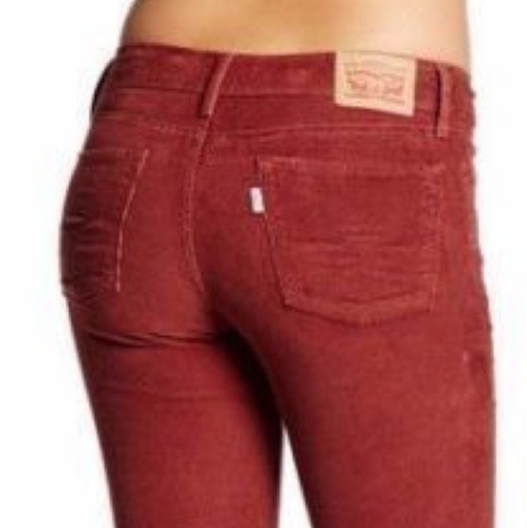 Levi's Jeans Levis Red Corduroy Jeans Poshmark